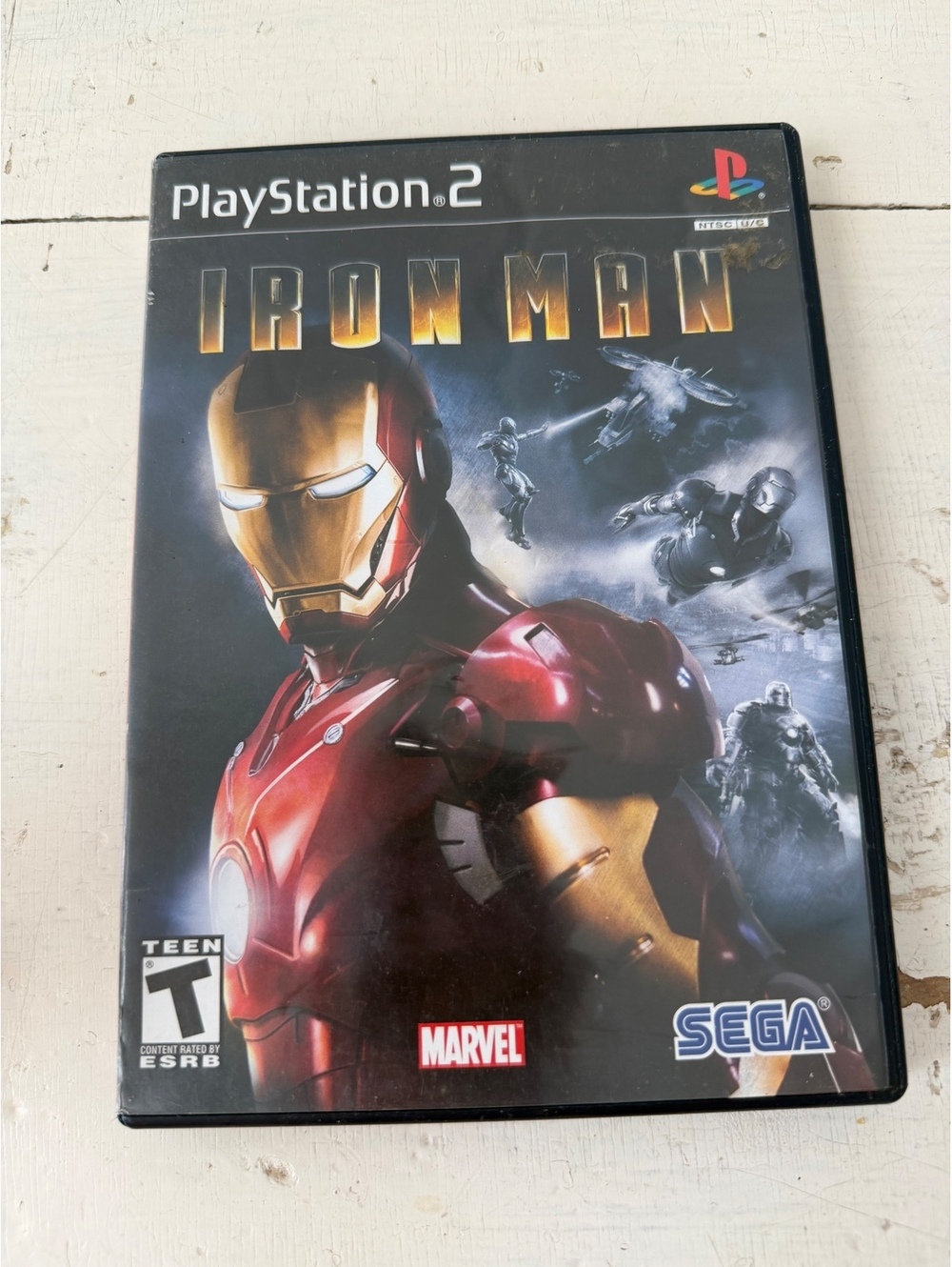 Iron Man PlayStation 2 Game Complete Case and Disc